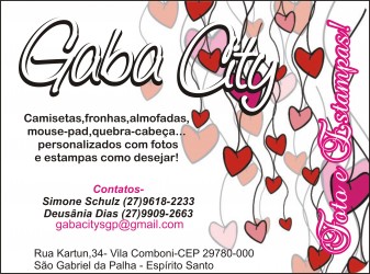 Gaba City - Produtos Personalizados!